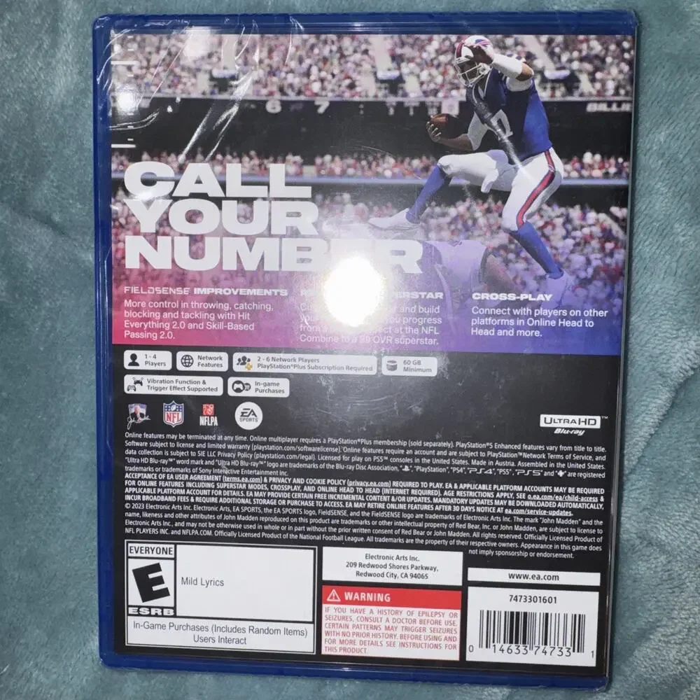 Madden NFL 24 - PS5 Game - New, Never Opened - PlayStation 5